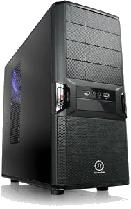Thermaltake V3 Black ,Tool-free, no PSU,120mm Fan, USB2.0, Audio