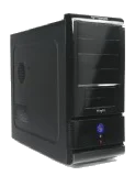 Thermaltake WING RS 100 Black ,Tool-free, no PSU,120mm Fan, USB2.0, Audio & speaker
