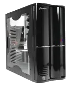 Thermaltake SOPRANO RS 101 Black ,Tool-free, no PSU,120mm Fan, USB2.0, Audio & speaker