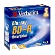 דיסקים לצריבה VERBATIM 4X BD-R 25G 5pcs Jewel case