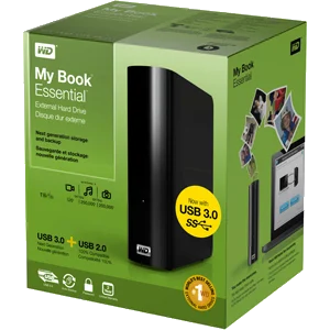 דיסק קשיח Western Digital HD My Book Apollo Essential/2TB - 2000 GB, USB3.0