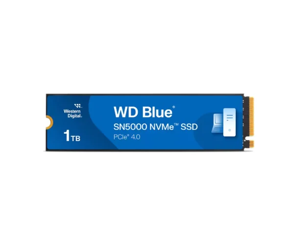 דיסק קשיח Western Digital® 1000GB NVME Blue SN5000 Gen4 x4 PCIe