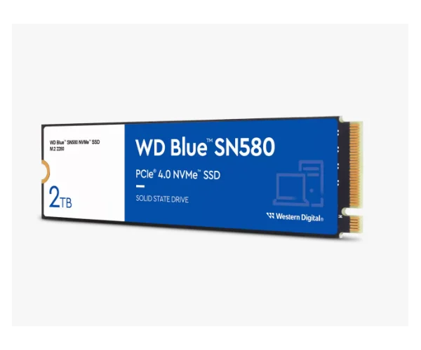 דיסק קשיח Western Digital® 2000GB NVME Blue SN580 Gen3 x4 PCIe