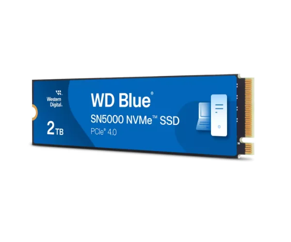 דיסק קשיח Western Digital® 2000GB NVME Blue SN5000 Gen4 x4 PCIe