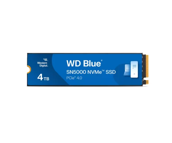 דיסק קשיח Western Digital® 4000GB NVME Blue SN5000 Gen4 x4 PCIe