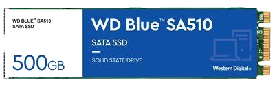 דיסק קשיח Western Digital® 500GB NVME Blue SN580 Gen3 x4 PCIe