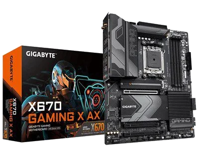 GIGABYTE X670 GAMING X AX V2 , AM5,PCI-E, DualDDR4 2400/2667/2933/3200 +LAN1000 HDMI