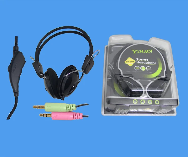 אוזניות למחשב YIHAO® YH-704 (+MIC) Stereo Hedphone