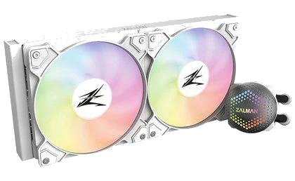 קירור נוזלי למעבד ZALMAN ALPHA 28 ARGB White LIQUID COOLER 280MM
