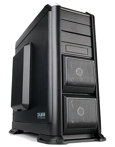 ZALMAN™ GS1200 ATX Full Tower Black ,Tool-free, no PSU, 2X 120mm FAN , USB2.0/3.0, Audio