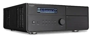 ZALMAN HTPC HD503 BLACK ALUMINUM ,Tool-free, no PSU, 2X 120mm FAN , USB2.0, Audio