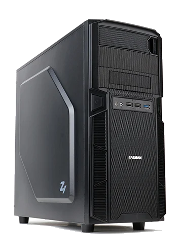 ZALMAN™ Z1 ATX Mid Tower Black ,Tool-free, no PSU, 2X 120mm FAN , USB2.0/3.0, Audio