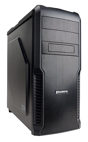 ZALMAN™ Z3 ATX Mid Tower Black ,Tool-free, no PSU, 2X 120mm FAN , USB2.0, Audio