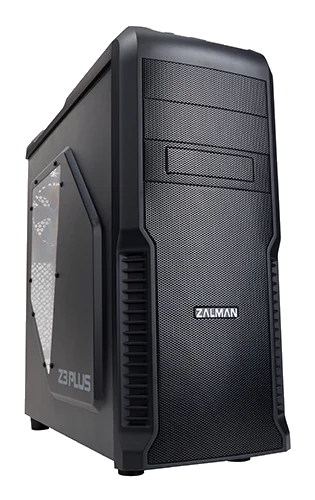 ZALMAN™ Z3 PLUS ATX Mid Tower Black ,Tool-free, no PSU, 4X 120mm FAN , USB2.0/3.0, Audio