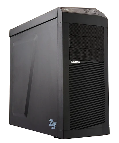 ZALMAN™ Z5 ATX Mid Tower Black ,Tool-free, no PSU, 2X 120mm FAN , USB2.0, Audio
