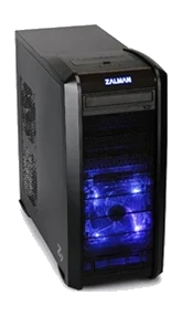 ZALMAN™ Z7 ATX Mid Tower Black ,Tool-free, no PSU, 2X 120mm FAN , USB2.0, Audio