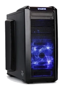 ZALMAN™ Z7 Plus ATX Mid Tower Black ,Tool-free, no PSU, 2X 120mm FAN , USB2.0, Audio