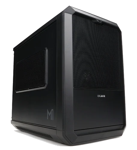 ZALMAN™ M1 MINI ITX Mini Tower Black ,Tool-free, no PSU, 2X 120mm FAN , USB2.0/3.0, Audio