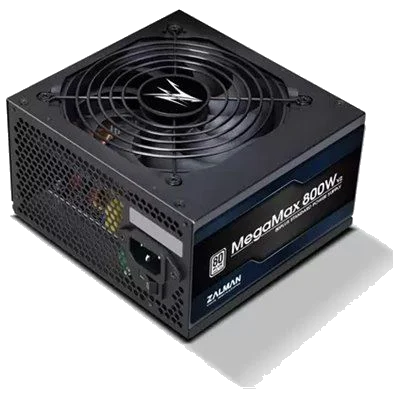 ספק כוח ZALMAN™ Power Supply ZM800-TXII MegaMax 800W ACTIVE PFC,SATA