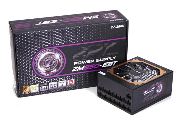 ספק כח ZALMAN™ Power Supply ZM850-EBT 850W ACTIVE PFC,SATA