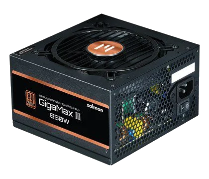 ספק כח ZALMAN™ Power Supply ZM850-GV3 GigaMaxIII 850W ACTIVE PFC,SATA