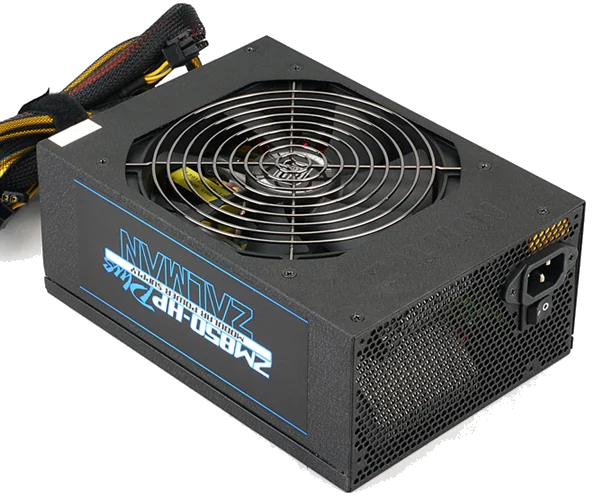 ספק כח ZALMAN™ Power Supply ZM850-HP PLUS 850W ACTIVE PFC,SATA
