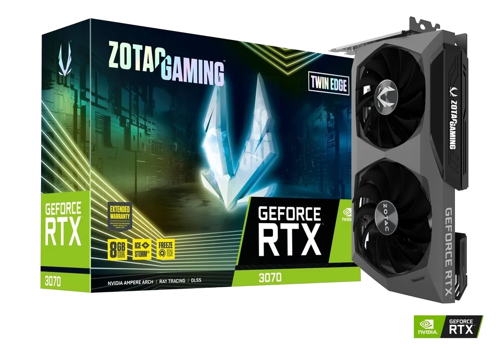 ZOTAC GAMING GeForce RTX 3070 Twin Edge / DisplayPort / HDMI, PCI-E